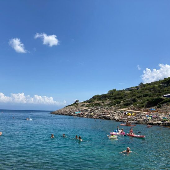 Zeltlager auf der Insel Mali Losinj